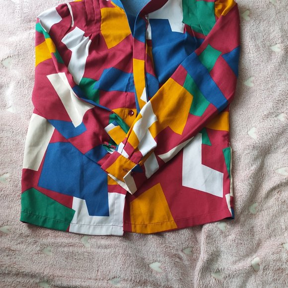 Multicoloured blouse - Picture 4 of 4